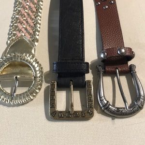 Belt bundle brown -14 dark brown -MD33-35 pink-Os